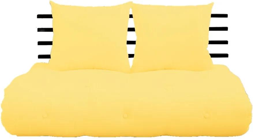 Rozkladacia pohovka Karup Design Shin Sano Black/Yellow