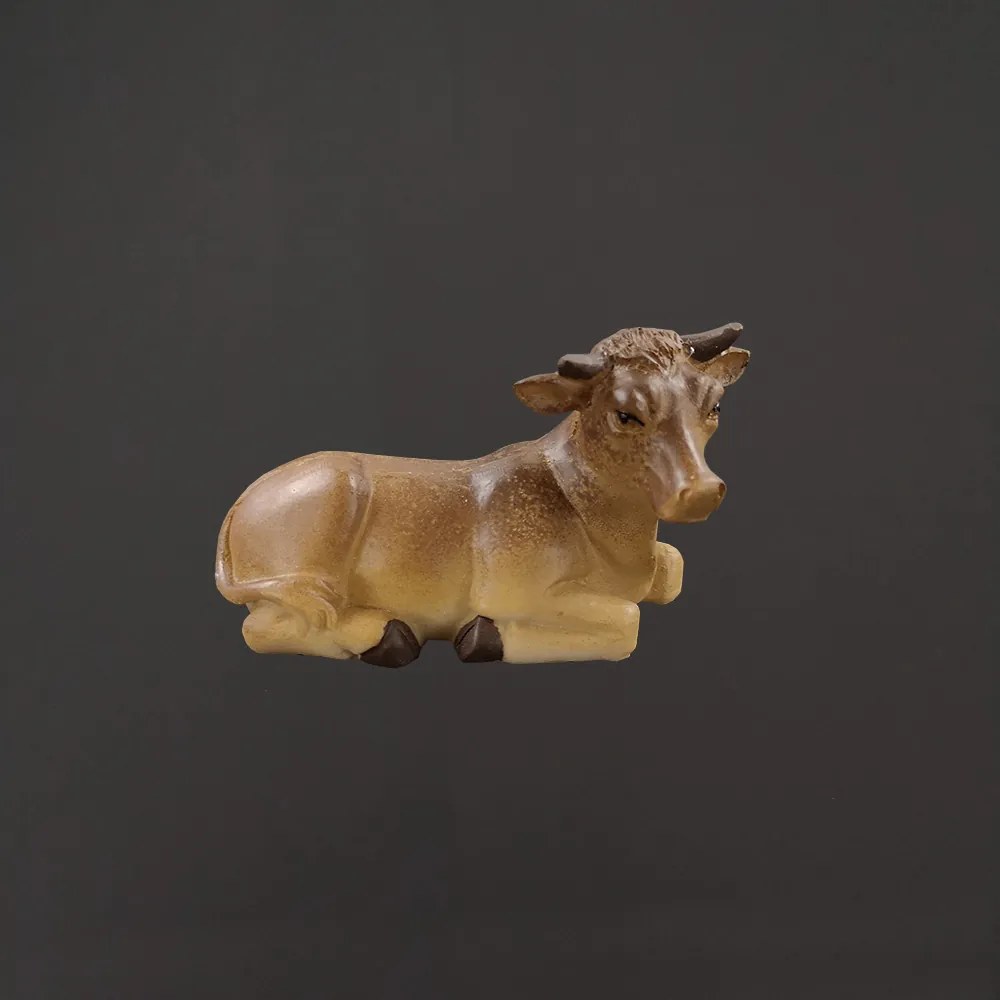 AMADEA Figurka do betlémů - Vůl 8 cm