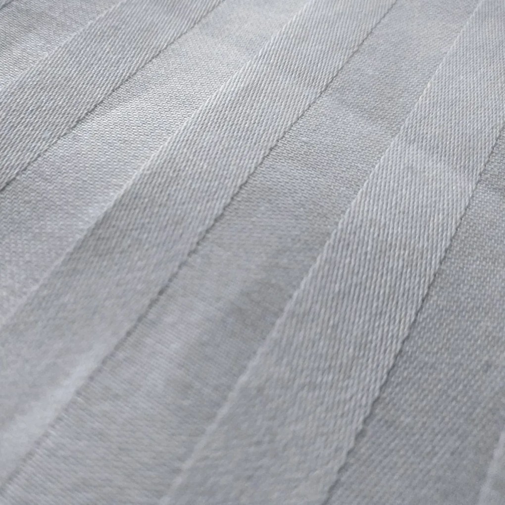 Damaškové obliečky VIENNA Light Grey  | 100% bavlna | 2x 70x90 + 2x 140x200