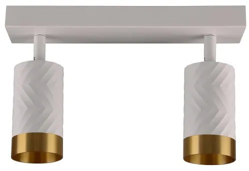 Bodové svietidlo ARRAS 2xGU10/10W/230V biela