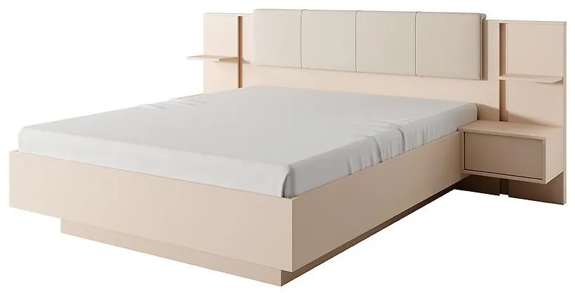 Posteľ so stolíkmi DAST béžová