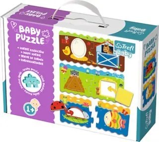 TREFL Baby puzzle Tvary