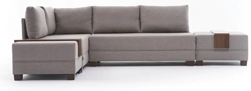 Béžová rohová pohovka (ľavý roh) Fly – Balcab Home