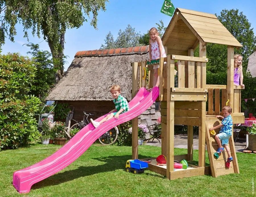 Detské ihrisko Cubby so šmýkalkou