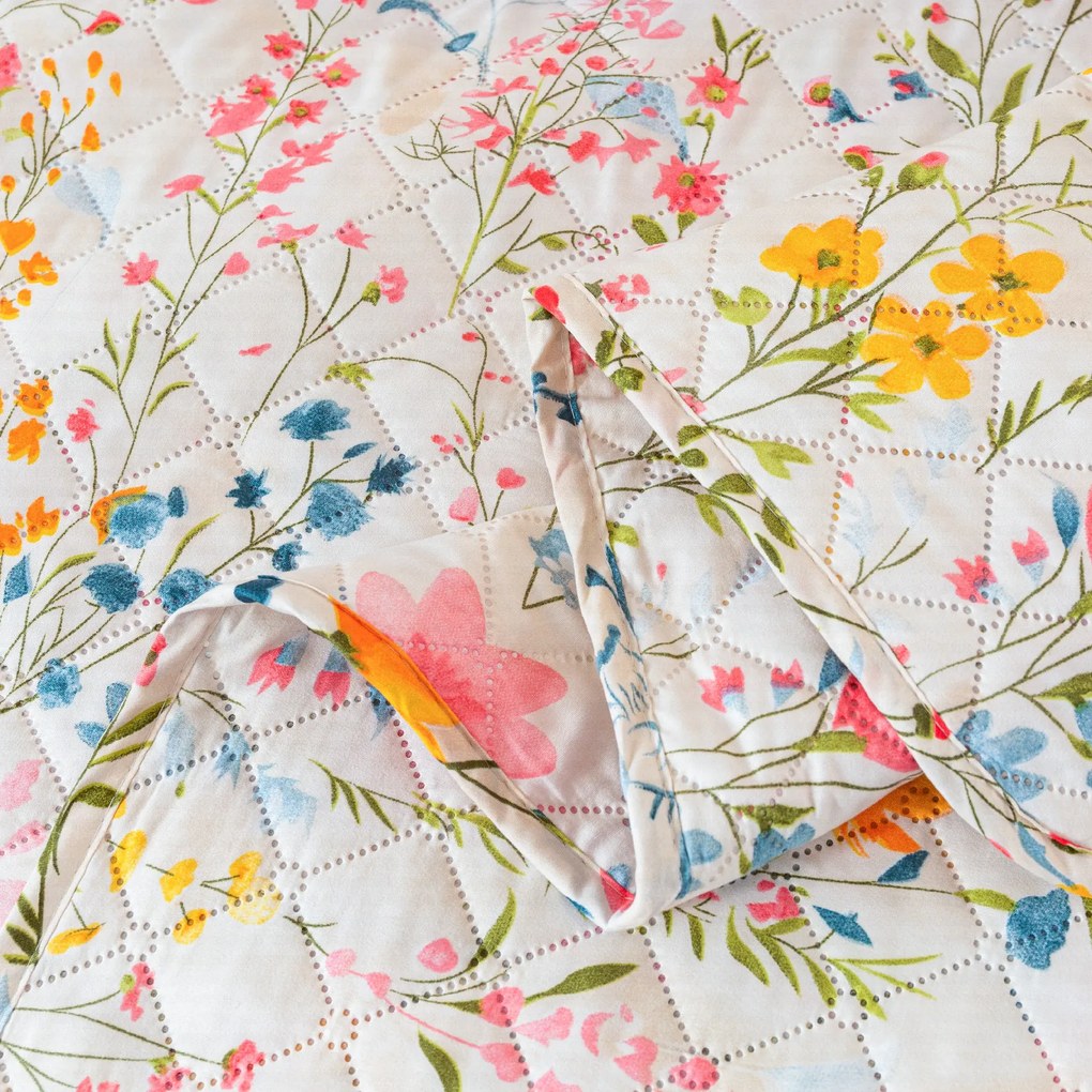 Prehoz na posteľ MILLEFLEUR, farebný Rozmer: 170 x 210 cm
