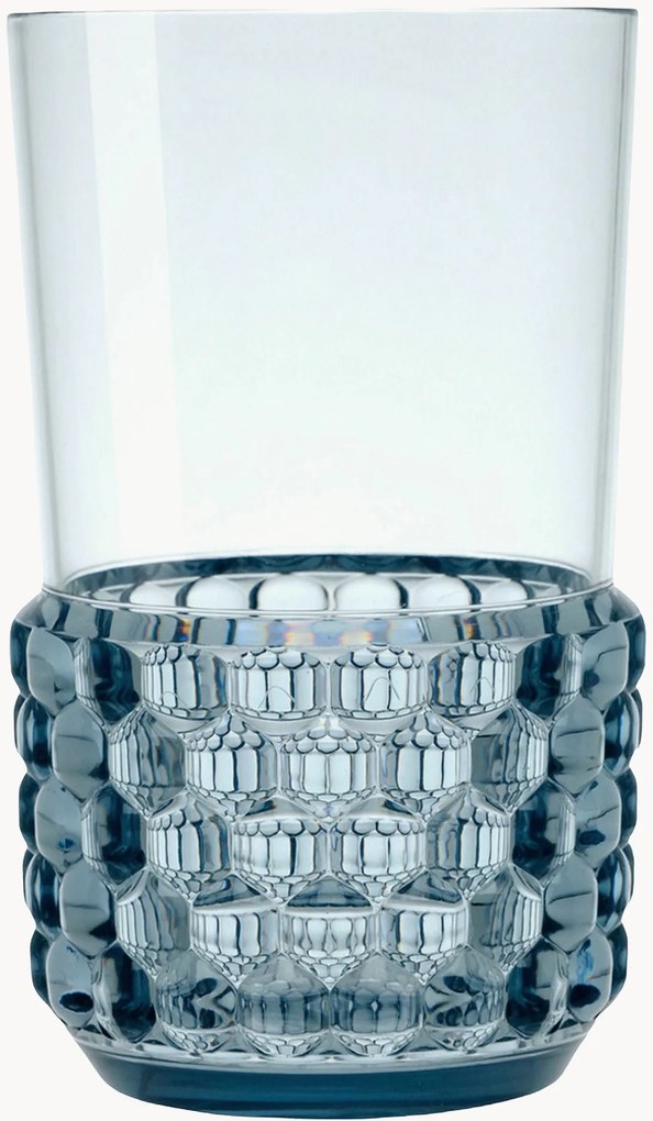 Poháre so štruktúrovaným vzorom Jellies, 4 ks