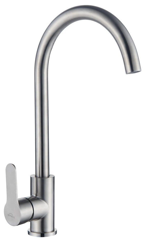 Invena Iron, stojanková drezová batéria, oceľová, INV-BZ-53-L23-L