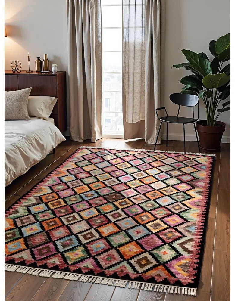 Obojstranný ručne tkaný vlnený koberec 160x230 cm Kamal Zara – Nouristan