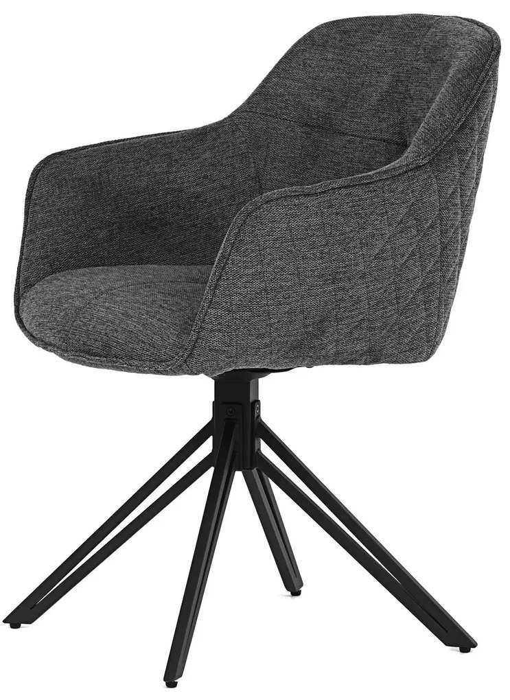 Sada jedálenských stoličiek s vratným mechanizmomHC-533 GREY2, 2 ks