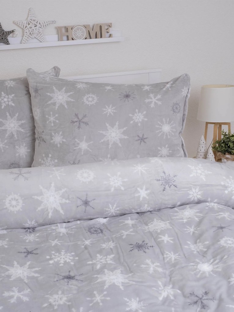 Predĺžené obliečky mikroplyš Exclusive – Frozen sivé