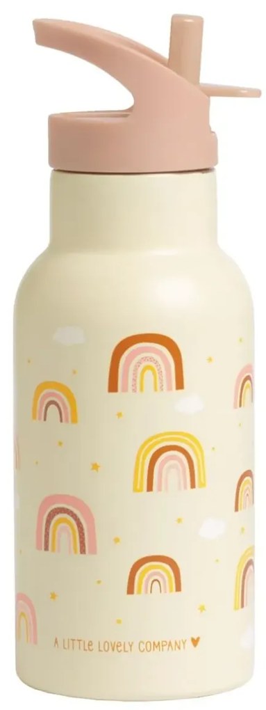 Nerezová fľaša na pitie dúha