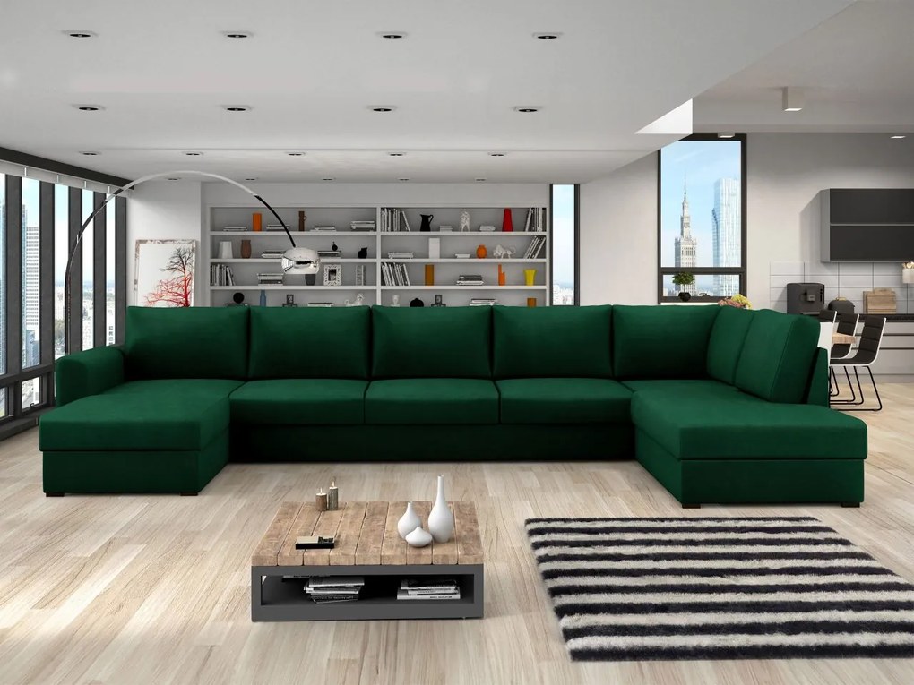 Rohová sedačka Astana Large Premium, Dostupné poťahy: Piano 26, Strana: Pravá - U