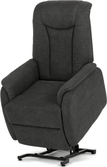 Polohovacie kreslo sivé, elektrické TV-L8963 GREY2