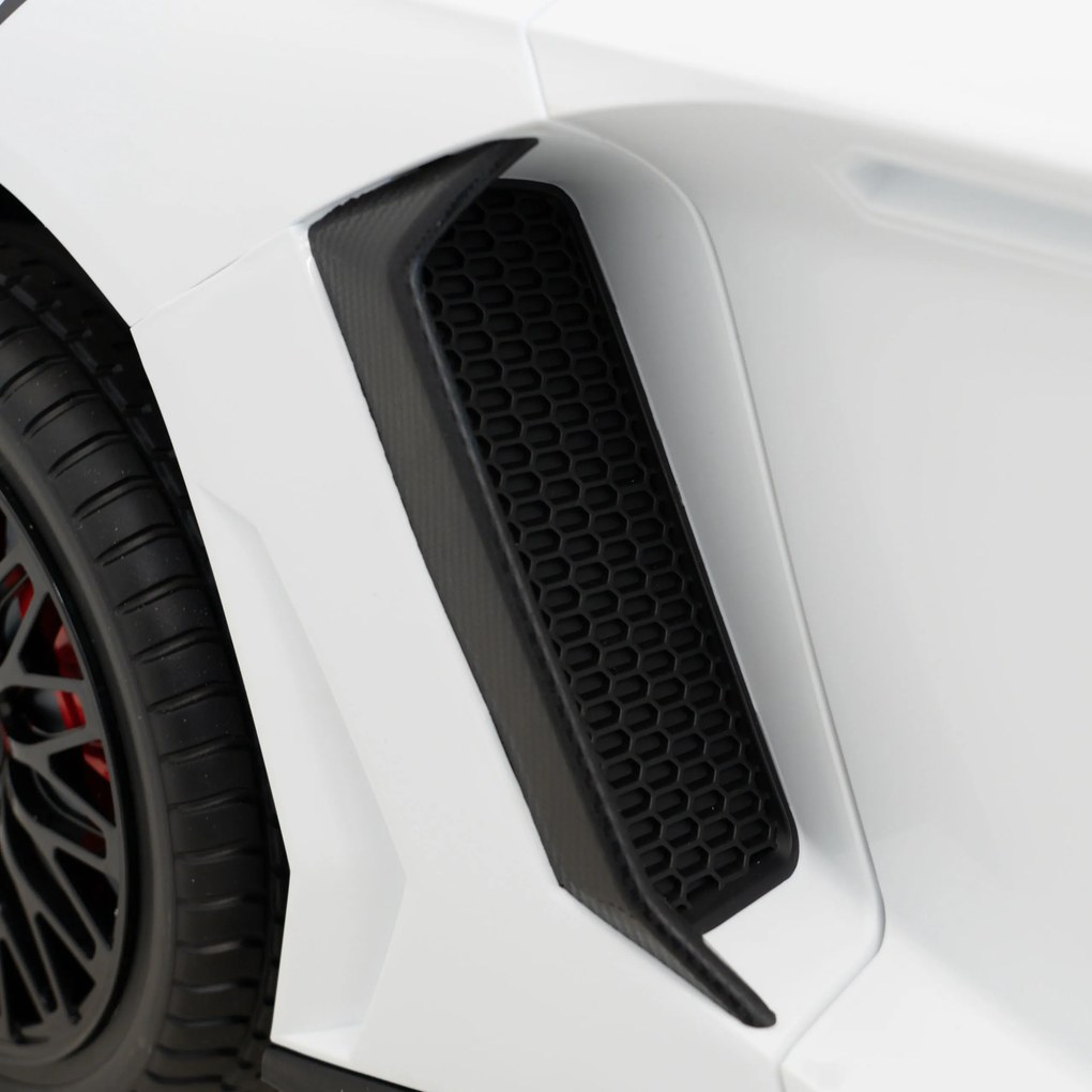 Ramiz Elektrické autíčko Lamborghini Aventador SV pre 2 deti biele