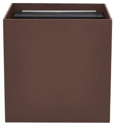 Brilagi - LED Vonkajšie nástenné svietidlo CUBE LED/6W/230V hnedé IP54