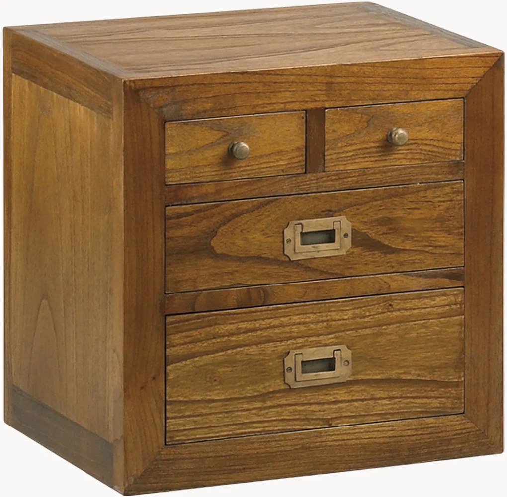 Ručne vyrobený nočný stolík z dreva Mindi Star