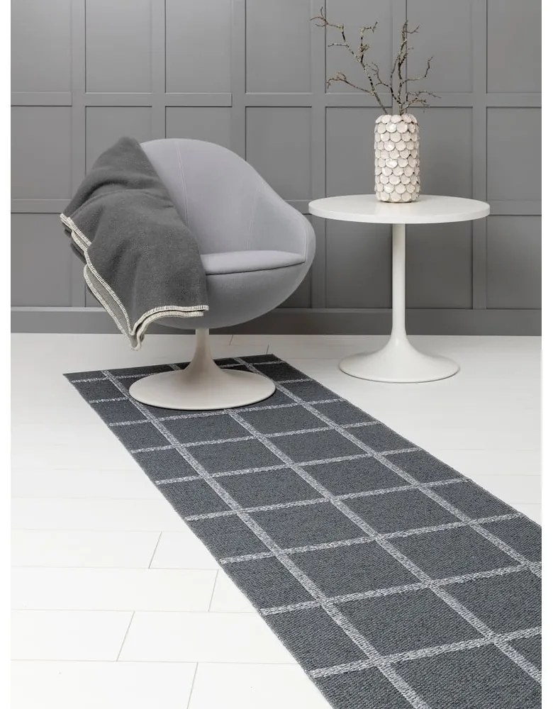 Antracitový vnútorný a vonkajší behúň 70x150 cm Ada Granit – Pappelina