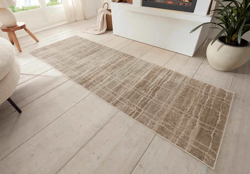 Hanse Home Collection koberce Kusový koberec Terrain 105600 Jord Cream - 120x170 cm