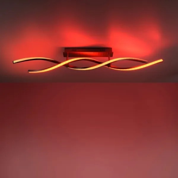 Leuchten Direkt 11993-55 - LED RGB Stmievateľný luster SWING 2xLED/8,5W/230V +DO