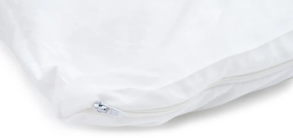 Letný paplón prešívaný 140x200 cm s vankúšom 70x90 cm ECONOMY PEACH, biely