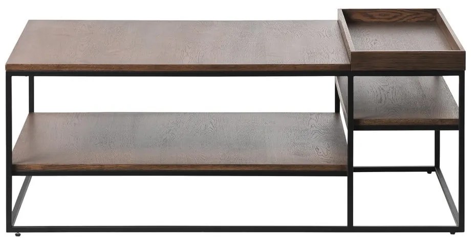 Hnedý konferenčný stolík 70x120 cm Rivoli – Unique Furniture