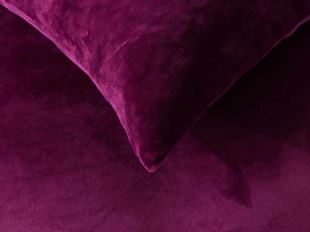 XPOSE® Mikroplyšové obliečky JORGA Exclusive - čučoriedkové