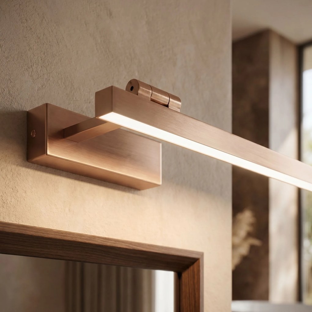 Toolight Toolight, LED nástenné svietidlo, 60cm, 12W, 4000K, 1500lm, SWE038-1W, medená matná, OSW-20138