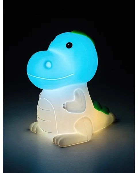 Rabalux 76021 - LED RGB Stmievateľná detská lampička DINOO LED/0,45W/5V