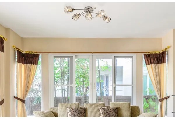 Globo 54356-5 - Prisadený luster KRIS 5xE14/40W/230V