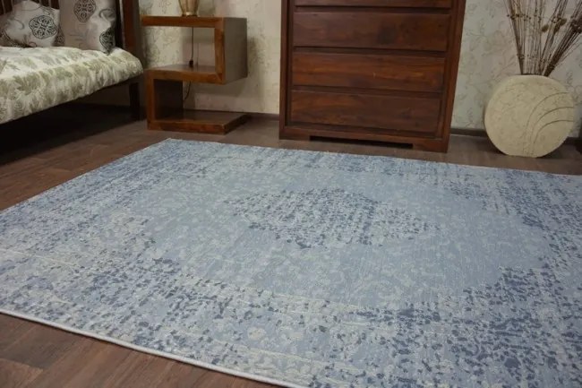 Koberec Drop jasmine 455 L.blue