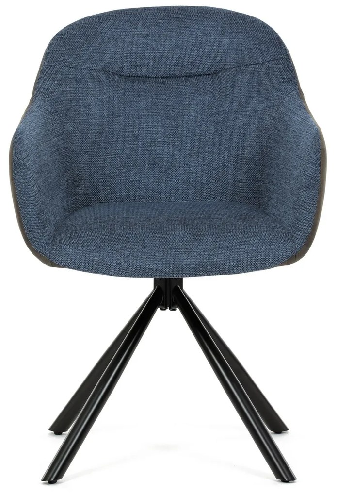 Sada jedálenských stoličiek s vratným mechanizmomDCH-Y1143 BLUE2, 2 ks