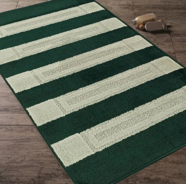 Sada kúpeľňových koberčekov Montana Said XL Hunter Green