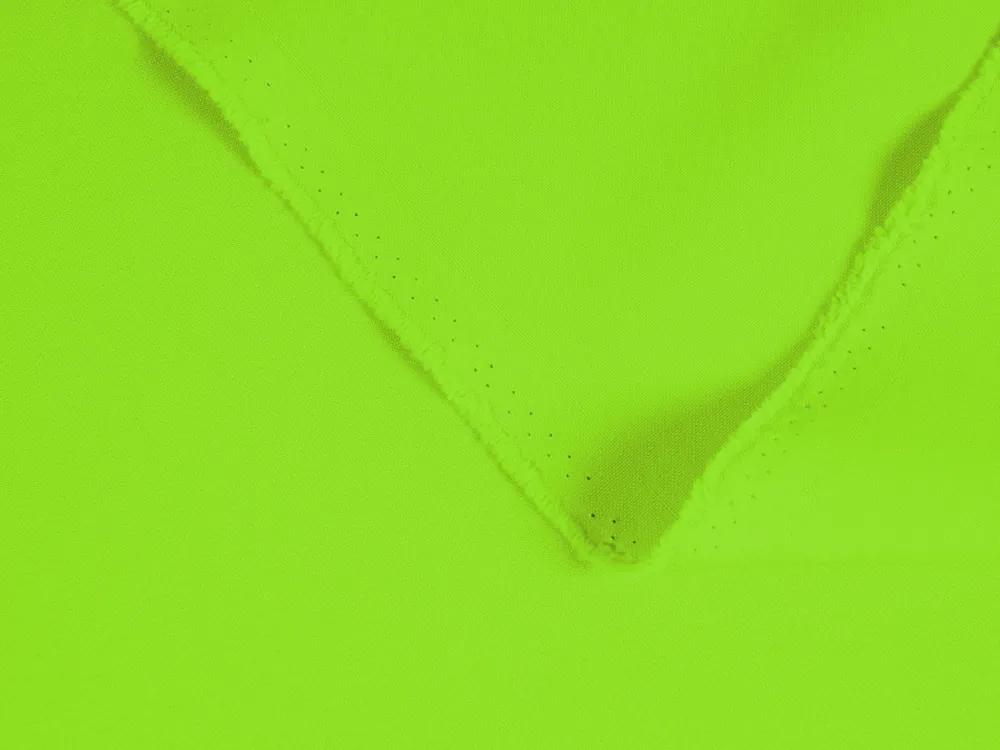 Biante Dekoračný behúň na stôl Rongo RG-041 Žiarivý zelený 45x140 cm
