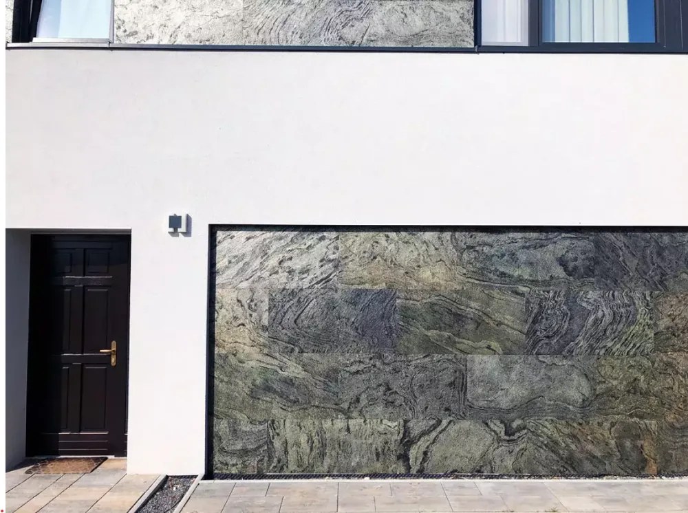 Flexibilný obklad - AQUAMARIN, kamenná dyha + epoxidová živica, 1220 x 610 mm