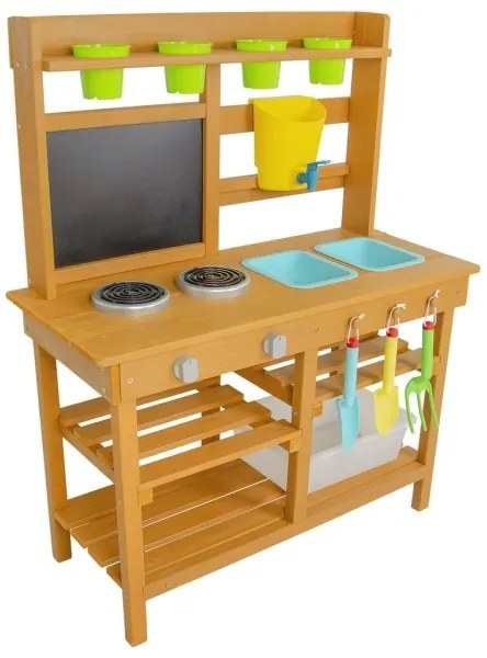 2Kids Toys - Drevená záhradná kuchynka