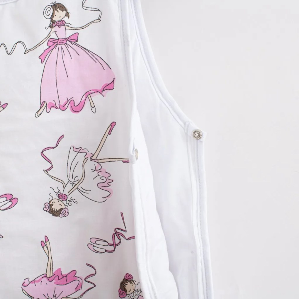 Dojčenský spací vak s výplňou New Baby Ballerina Bella, vel. 6-12 m