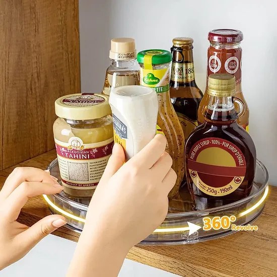Otočný organizér LAZY SUSAN Orion - nízky 3,5 cm / pr. 26,5 cm