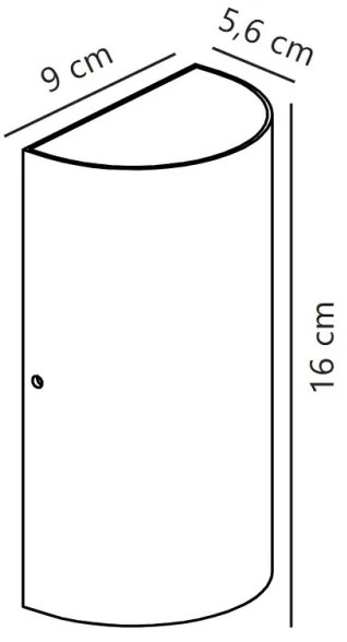 Nordlux - LED Vonkajšie nástenné svietidlo ROLD LED/10,5W/230V IP54 čierna