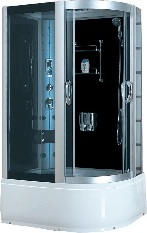 BPS-koupelny Hydromasážny box HYD-Victor 120 P, 120x85 pravý bez sauny