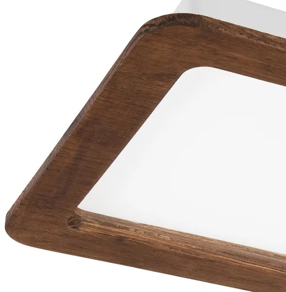 LED podhľadové svietidlo WOODY SPOT LED/17W/230V 3000K čerešňa 18,5x18,5 cm