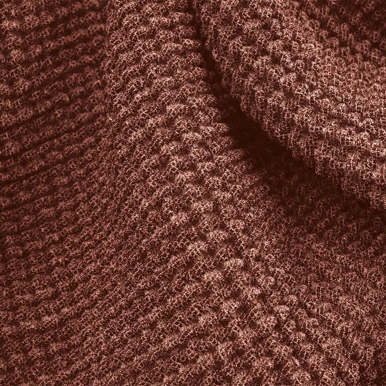 Super strečové poťahy RUBINIA tehlová taburetka (40 - 60 cm)