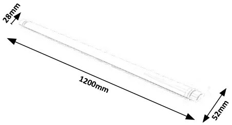 RABALUX Vodeodolné LED podlinkové svetlo DROP LIGHT