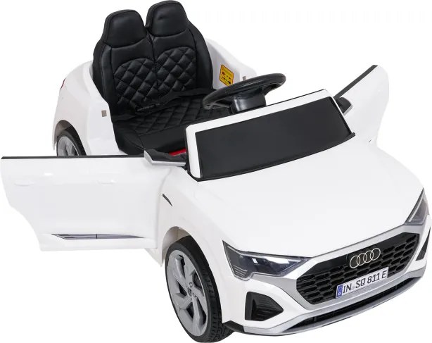Elektrické autíčko Audi SQ8 biele / sivé