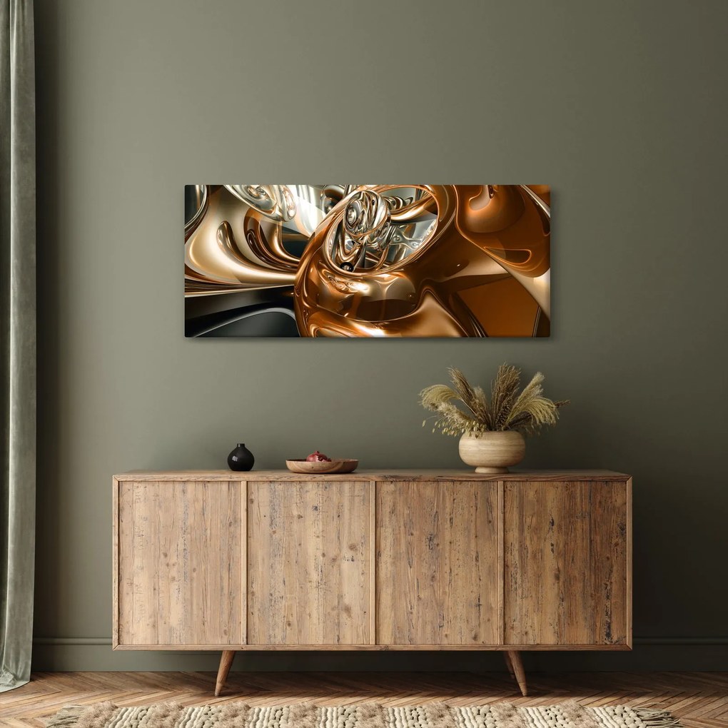 Obraz abstrakcie (120x50 cm)