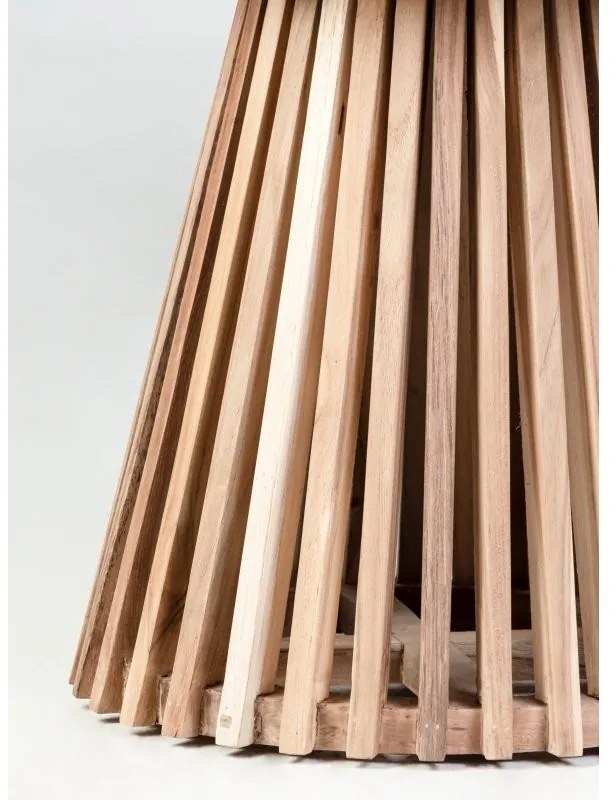 Hector Konferenčný stolík Burgo 50 cm okrúhly teakové drevo natural