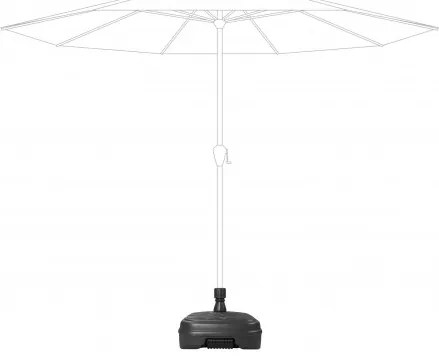 Derby Stojan DESIGN plniteľný 50 l antracitový