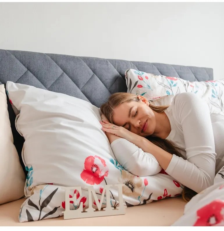 Obliečky bavlnené Nice EMI, Francúzsky set1 200x220 + 2x (70x90)