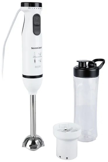 SILVERCREST® KITCHEN TOOLS Tyčový mixér so šľahačom SSSM 600 A1 (100343910)