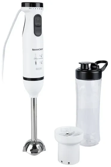 SILVERCREST® KITCHEN TOOLS Tyčový mixér so šľahačom SSSM 600 A1 (100343910)
