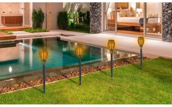 Grundig - LED Solárna lampa LED/1xAA